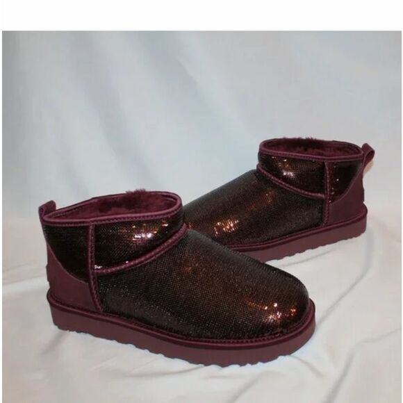 UGG Classic Ultra Mini Mirror Ball in wild grape - Picture 9 of 15